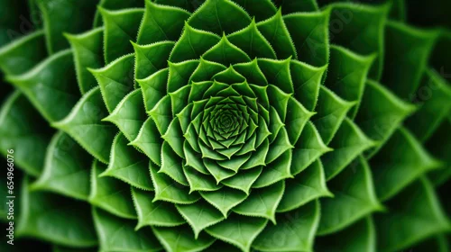Panel kuchenny z motywem Spiral aloe vera with water drops, closeup