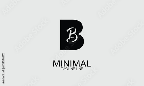 letter icon BB vector
