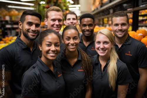 Unified Workforce: Employees Strike a Pose in the Heart of Their Store