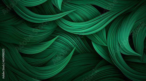 Abstract Background of intricate Patterns in green Colors. Antique Wallpaper