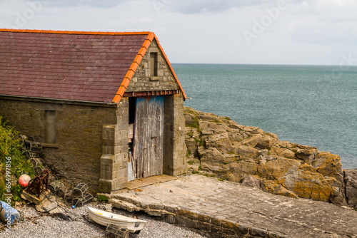 Old Boathouse, one a lifeboat station. © Andy Chisholm