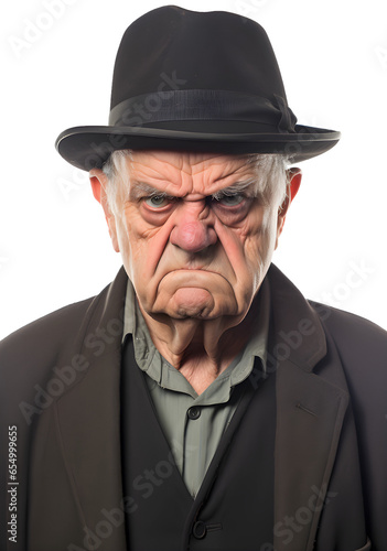 Grumpy old man. Generative AI.