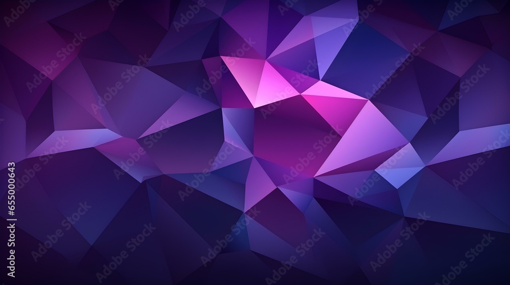 Abstract Background of triangular Patterns in dark purple Colors. Low Poly Wallpaper Abstract Background of triangular Patterns in dark purple Colors. Low Poly Wallpaper