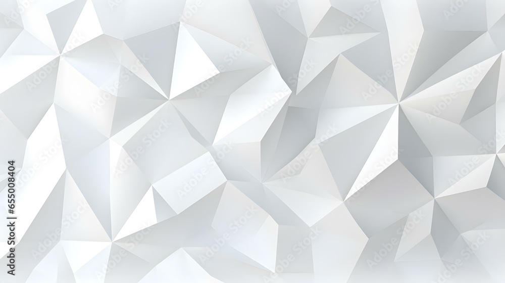 Abstract Background of triangular Patterns in white Colors. Low Poly Wallpaper Abstract Background of triangular Patterns in white Colors. Low Poly Wallpaper