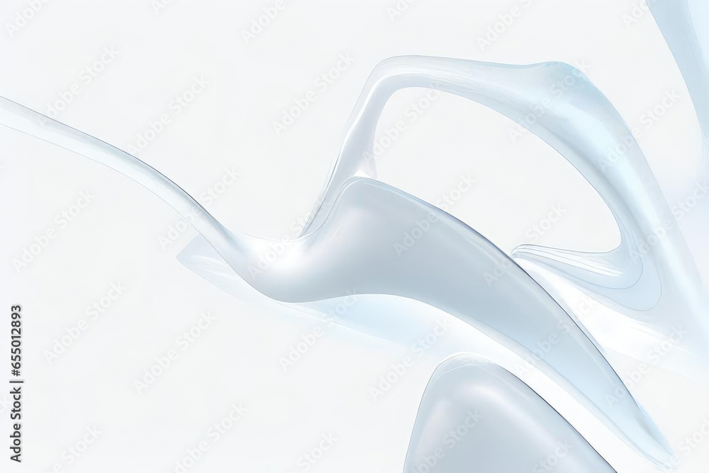 Abstract 3d curvy lines background with white and grey color tone. Abstract 3d curvy lines background with white and grey color tone.