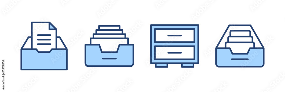 Archive folders icon vector. Document vector icon. Archive storage icon. Archive folders icon vector. Document vector icon. Archive storage icon.