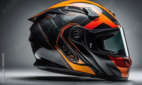 modern racing helmet concept © franck