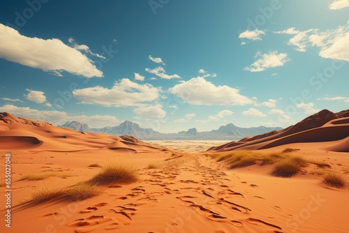 Desert themed background stock photo