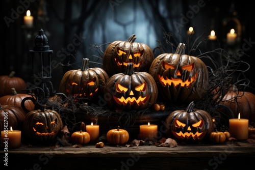 Helloween themed background stock photo © 4kclips