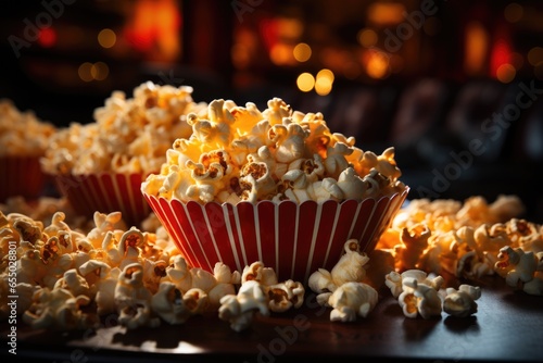 Movie Theater themed background stock photo