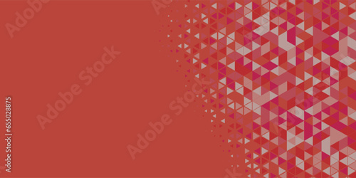  Abstract Triangle colorful background or wallpaper with polygons, triangles or concave geometrical shapes with Copy space soft color