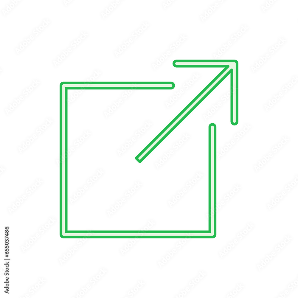 External link icon set. link icon vector. hyperlink symbol External link icon set. link icon vector. hyperlink symbol