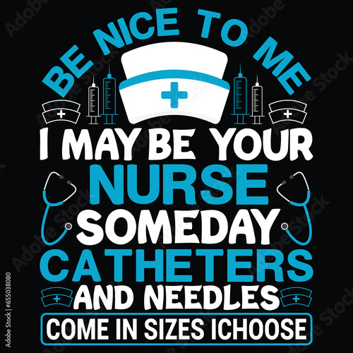 nurse ratchet tshirt design vector