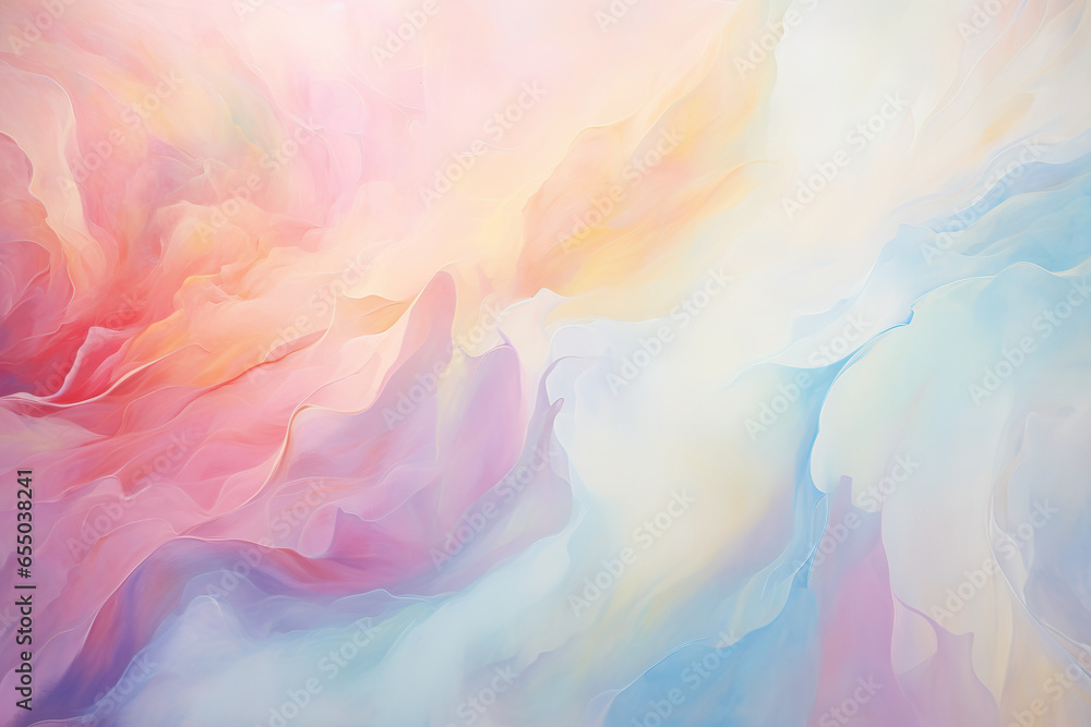 Abstract Pastel Oil Painting Abstract Pastel Oil Painting