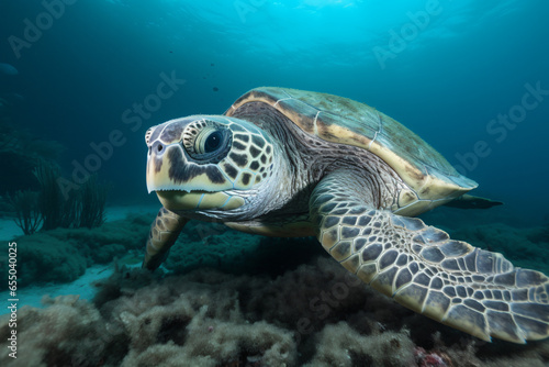 Swimming turtle © wendi