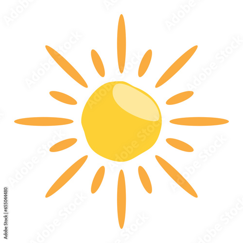 cool beach equipment vector cartoon, element.  3d rendering,  illustration  