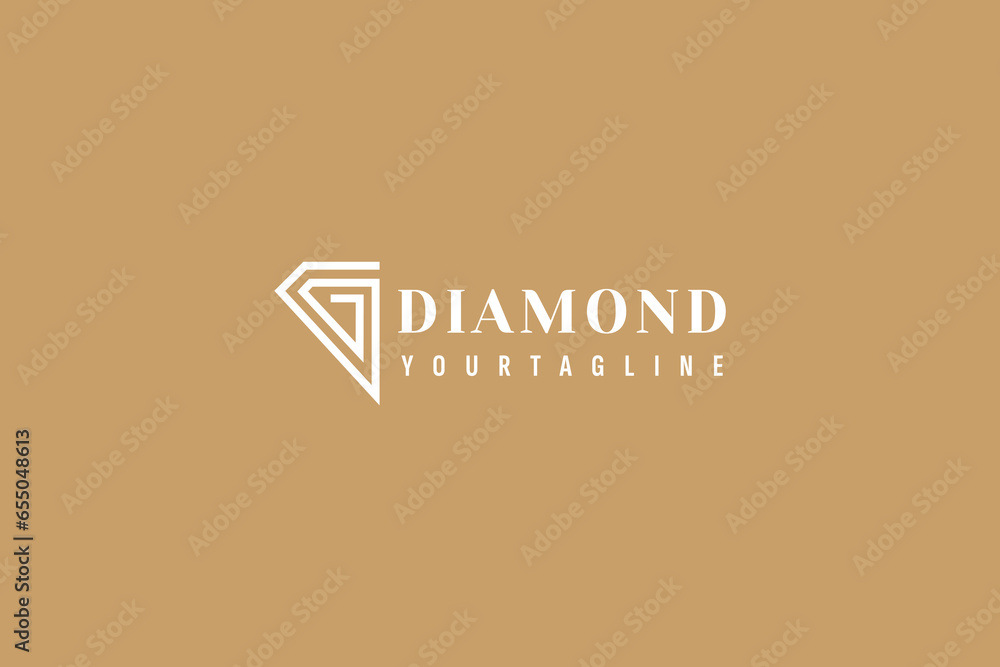 diamond logo vector icon illustration diamond logo vector icon illustration