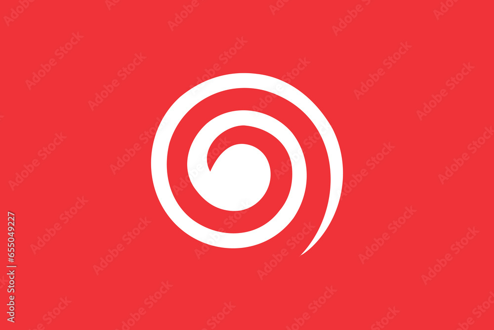 Abstract letter o twist trendy vector logo design Abstract letter o twist trendy vector logo design