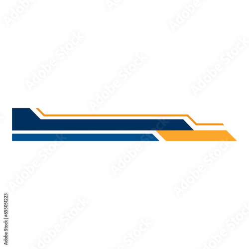 Geometric Footer Business