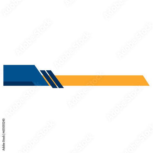 Geometric Footer Business