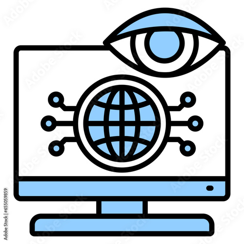Network Monitoring Icon