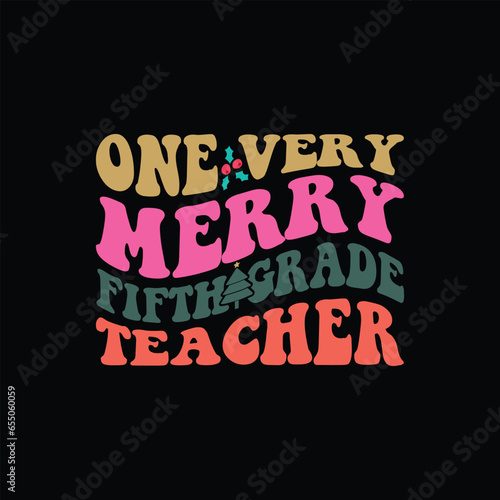 one very merry fifth grade teacher