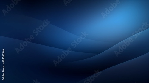 Modern abstract gradient dark navy blue banner background