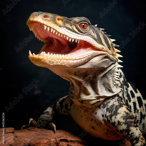 portrait of iguana