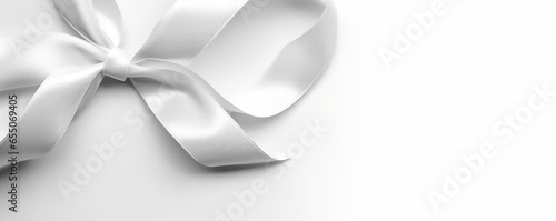 silver ribbon bow © lc design