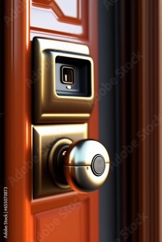 door handle and lock