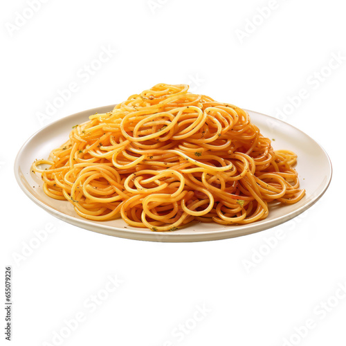 Plate of spaghetti 