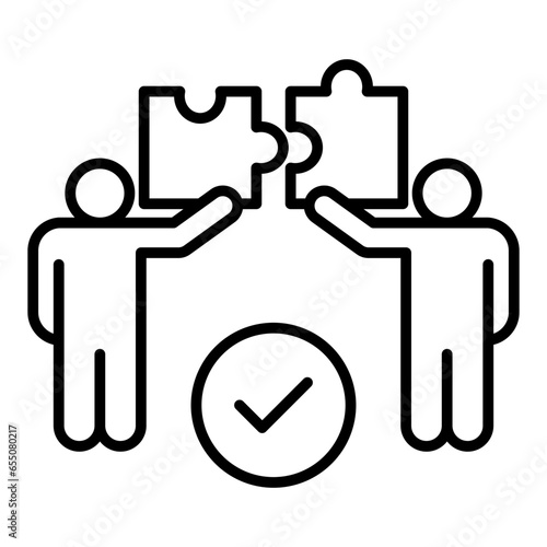 Conflict resolution icon