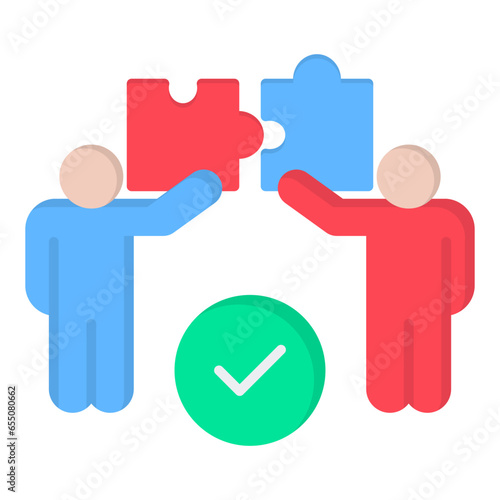 Conflict resolution icon