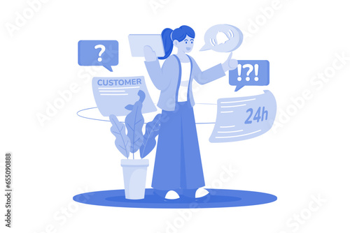 Service staff to support customers effectively.