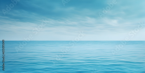 Blue water sea sunshine sky in summer and empty space for product © Creative Studio