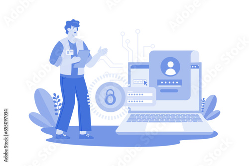 Account manager handles inquiries and issues with accounts.