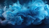 Cerulean Smoke, Macro shot , Color Gradient, Background HD