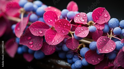 Climbing Hydrangea Vine , Macro shot , Color Gradient, Background HD