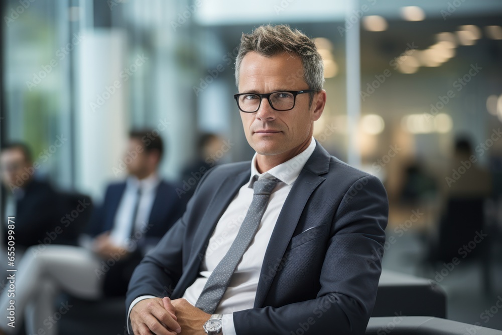 Fototapeta premium Professional Financial business consultant analyst marketing Planner Brainstorming at work