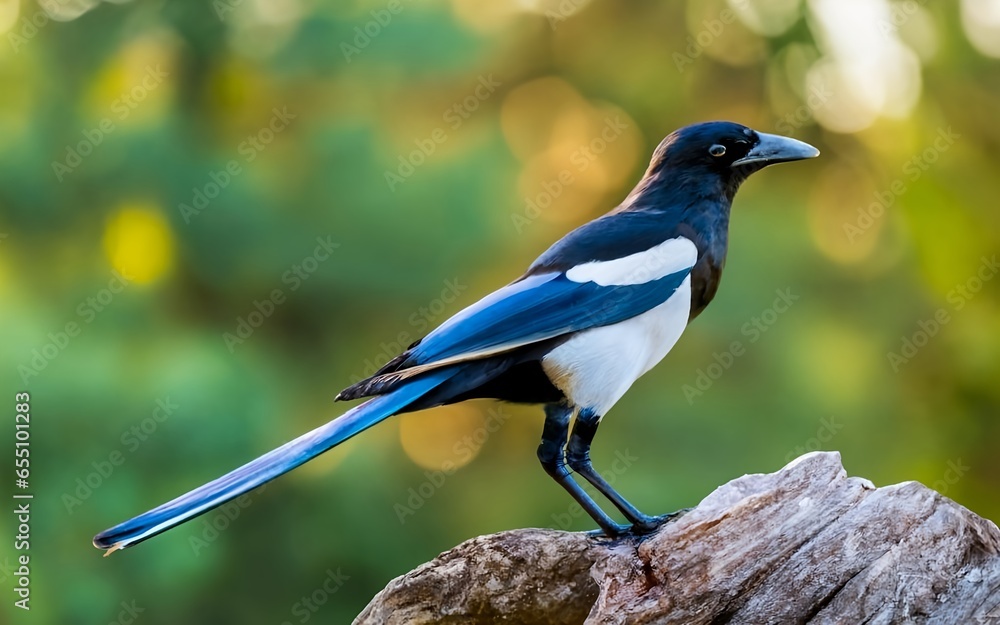 Obraz premium magpie generative Ai