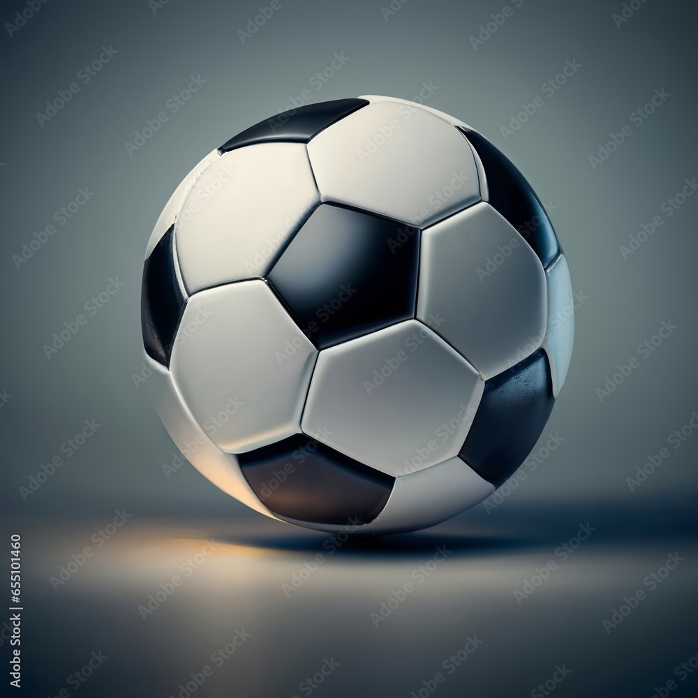 Obraz premium soccer ball generative Ai