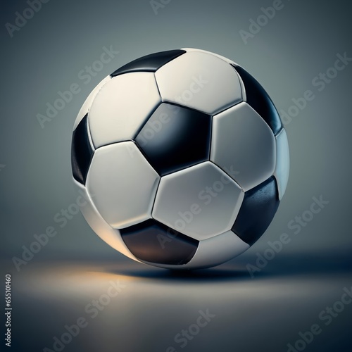soccer ball generative Ai