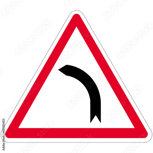 Virage à gauche A1b