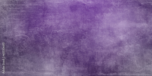 Abstract purple watercolor paint splash or blotch background with fringe bleed wash and bloom design, blobs of paint and old vintage watercolor paper texture grain