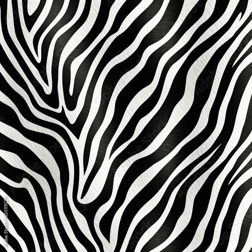 vintage zebra skin print pattern black and white 7
