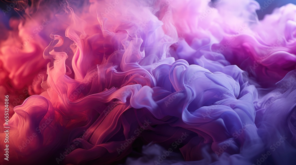 Lavender Smoke, Macro shot , Color Gradient, Background HD
