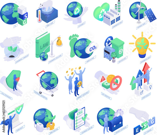 Esg Icons Set
