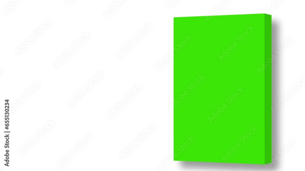 Stylish presentation of books - Green screen - Book on a white background - Chroma key Stylish presentation of books - Green screen - Book on a white background - Chroma key