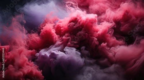 Mulberry Smoke, Macro shot , Color Gradient, Background HD