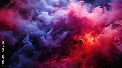 Mulberry Smoke, Macro shot , Color Gradient, Background HD
